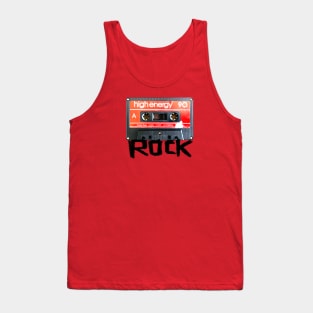 Rock Cassette Mix Tape Tank Top